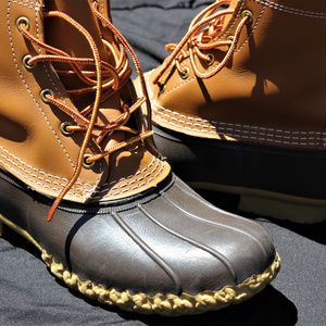 L.L.Bean Authentic Leather Duck Boots Size 10